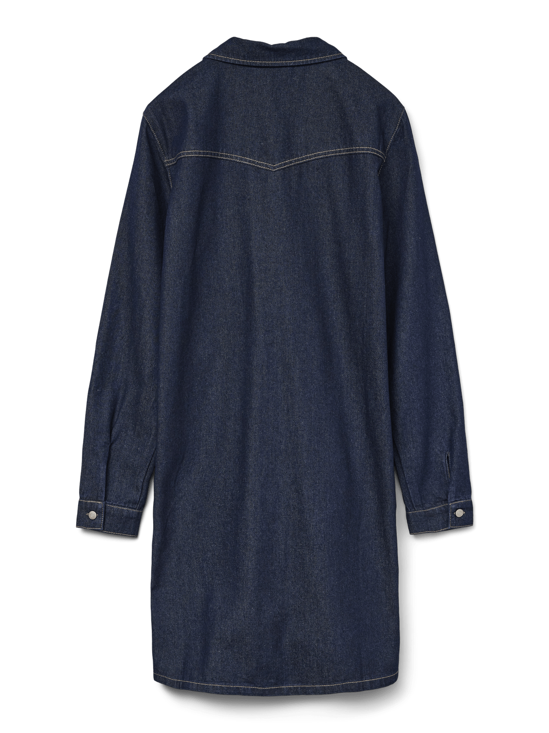 VMJENNIE Short Dress - Dark Blue Denim - VERO MODA & VILA Bergvik